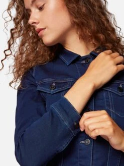 Mavi Spijkerjasjes Tussenjas Charlize Dames Donkerblauw -Winterkledingwinkel Voor Dames c74cc121dfd9da5eb8a52be378751d2d