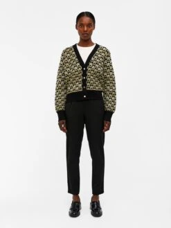 Object Vesten Gebreid Vest ELLIE Dames Groen -Winterkledingwinkel Voor Dames c844415c4b941443aadf28326f1cddec