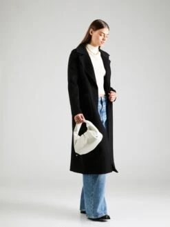 MICHAEL Michael Kors Wollen Mantels Tussenmantel Dames Zwart -Winterkledingwinkel Voor Dames cb6846a71d246a4ce198c06084b651e2