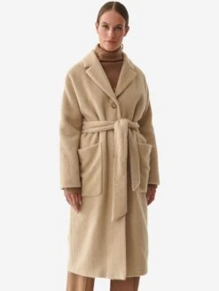 Tussenmantels Tussenmantel Maska Dames Beige -Winterkledingwinkel Voor Dames cbcb55f1cf19e6aeda8b19ddaaff58d5