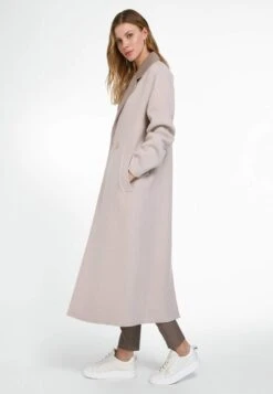 Wollen Mantels Tussenmantel Dames Lichtgrijs -Winterkledingwinkel Voor Dames cbd18c4224f278a000e2c456f20047f3