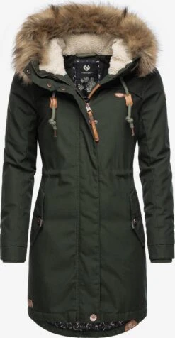 Ragwear Parkas Winterparka Tawny Dames Olijfgroen