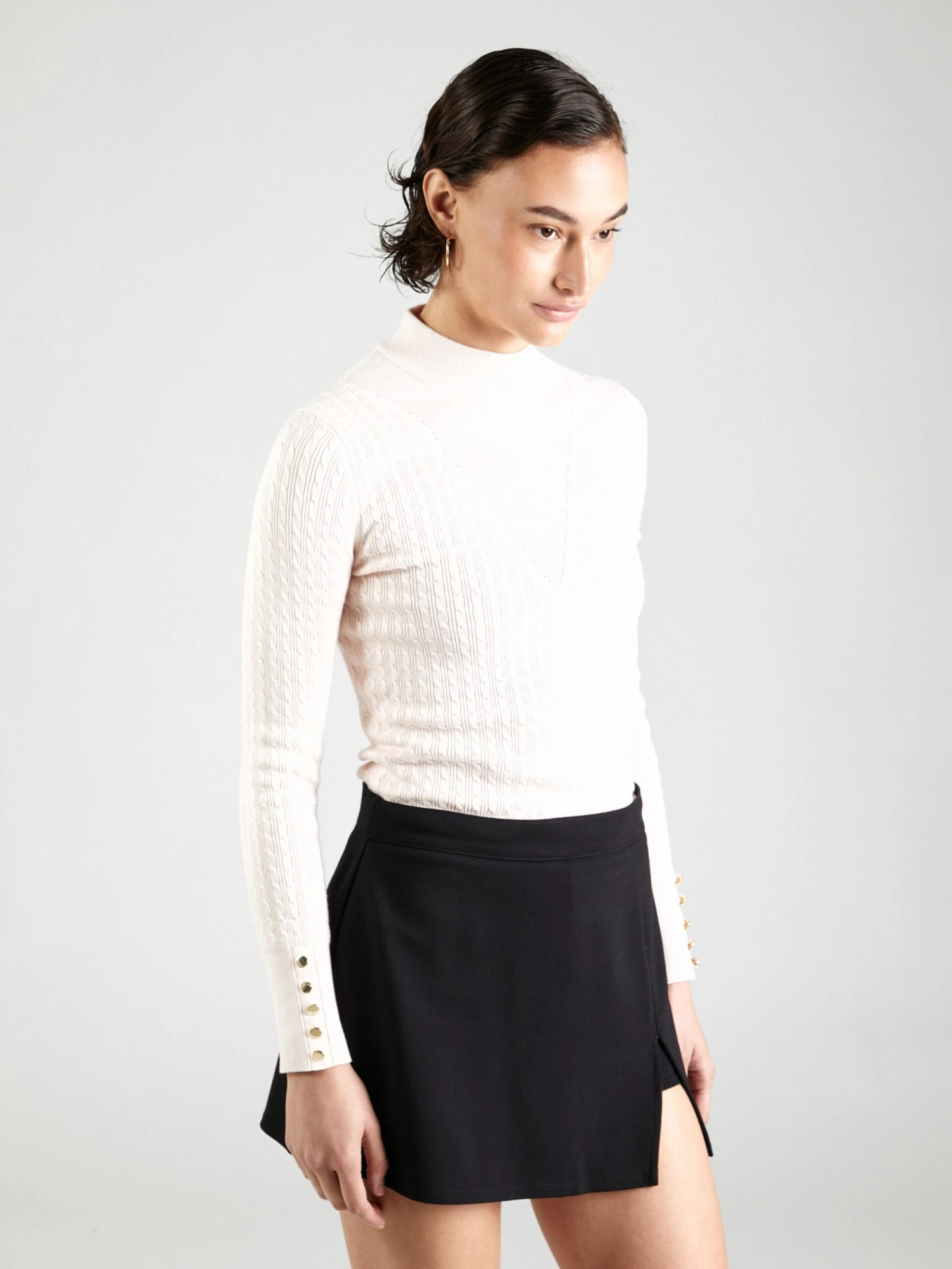 Guess Basic Truien Trui BETTIE Dames Poederroze 5 Guess Basic Truien Trui BETTIE Dames Poederroze - Afbeelding 3