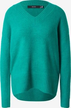 Vero Moda Oversized Truien Oversized Trui LEFILE Dames Jade Groen