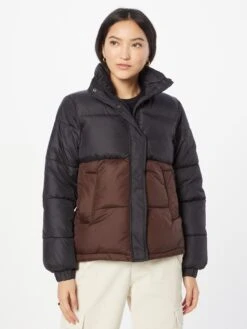 B.young Winterjassen Winterjas Bomina Dames Donkerbruin / Zwart -Winterkledingwinkel Voor Dames ce7c0ec1a8621ca194d2713f5ef42057