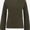 Basic Truien Trui LESLIE Dames Kaki 1 Basic Truien Trui LESLIE Dames Kaki -Winterkledingwinkel Voor Dames d0757f739f9a241e661b9525f6ac6e7f