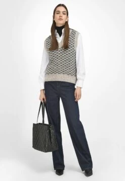 Truien Zonder Mouwen Trui Dames Beige / Groen -Winterkledingwinkel Voor Dames d0e9d1e72da89cc58c5c266a9f5bcbe3