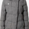 Ragwear Korte Mantels Wintermantel Pavla Dames Grijs -Winterkledingwinkel Voor Dames d140747339c659f5b5557513fa08165c