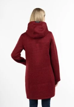 Schmuddelwedda Duffelcoats Tussenmantel Dames Merlot -Winterkledingwinkel Voor Dames d2e8ccb257c7810a096df5ba873aefc2