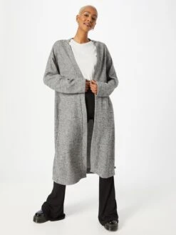 ESPRIT Lange Vesten Gebreide Mantel Dames Donkergrijs 12 ESPRIT Lange Vesten Gebreide Mantel Dames Donkergrijs -Winterkledingwinkel Voor Dames d301d164525e4ea519565888491462d1