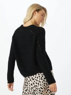 Vero Moda Oversized Truien Oversized Trui Paca Dames Zwart -Winterkledingwinkel Voor Dames d51b18a10f1f8663b432bcddf3d75605