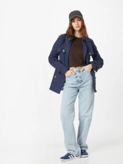 ESPRIT Trenchcoats Tussenmantel Dames Marine -Winterkledingwinkel Voor Dames d7cc935238b56976f24ffc6f232f17de