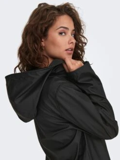 ONLY Regenjassen Functionele Jas Dames Zwart -Winterkledingwinkel Voor Dames d90824b7d10508165f1e9b27555c6e51