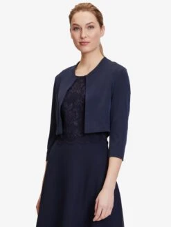 Vera Mont Boleros Bolero Dames Navy -Winterkledingwinkel Voor Dames da9ae38c4c1e9fab1f80cbbade77b20b