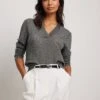 NA-KD Basic Truien Trui Dames Donkergrijs 1 NA-KD Basic Truien Trui Dames Donkergrijs -Winterkledingwinkel Voor Dames db788ac46ea2f85e92e6cbeafff3ea91