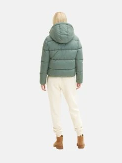 TOM TAILOR Denim Winterjassen Winterjas Dames Groen -Winterkledingwinkel Voor Dames dbc7d3b9b38b459381ca52fb6984cc0e