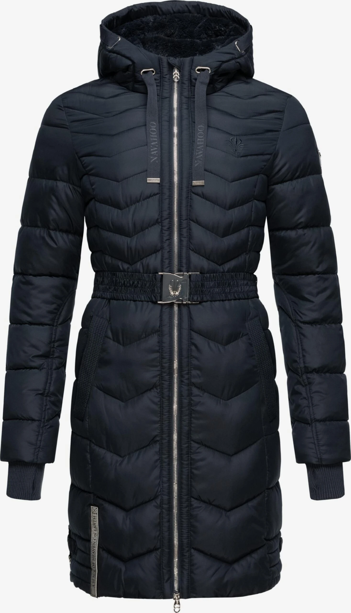 Navahoo Wintermantels Wintermantel Alpenveilchen Dames Navy 3 Navahoo Wintermantels Wintermantel Alpenveilchen Dames Navy