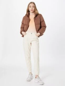 URBAN CLASSICS Gewatteerde Jassen Winterjas Dames Lichtbruin -Winterkledingwinkel Voor Dames dc5fb6a00b06e2cb48f6fa5163ea9f62