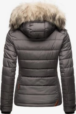 Marikoo Winterjassen Winterjas Lerikaa Dames Donkergrijs -Winterkledingwinkel Voor Dames e0731d79a3e37acc762960404ee71aa3