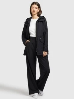 Khujo Parkas Tussenparka FELINA Dames Zwart -Winterkledingwinkel Voor Dames e09ccb301ace4c040839d848da601d0f