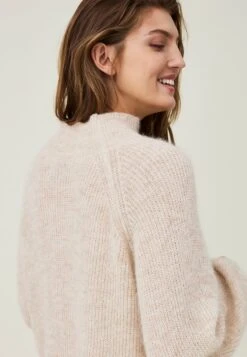 Lexington Oversized Truien Oversized Trui Ebba Dames Beige -Winterkledingwinkel Voor Dames e2d3927016eb496dcc5233af91039199