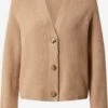 EDITED Vesten Gebreid Vest Logan Dames Beige -Winterkledingwinkel Voor Dames e599c746353d5e0dcb876aa908172c39