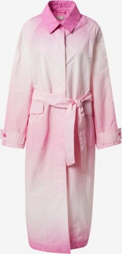 Trenchcoats Tussenmantel Giovanna Dames Pink / Pastelroze
