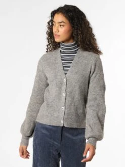 Vesten Gebreid Vest Dames Lichtgrijs -Winterkledingwinkel Voor Dames e989673657193afd1c362980c8ed253f