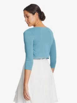Boleros Bolero Dames Lichtblauw -Winterkledingwinkel Voor Dames e9b420081ba9f967c686c310f3d71676