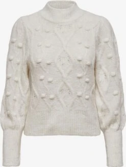 ONLY Coltruien Trui Poppy Dames Crème