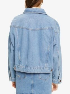 ESPRIT Spijkerjasjes Tussenjas Dames Lichtblauw -Winterkledingwinkel Voor Dames ecaef4d89e5e003a261544d7fdc88e9e