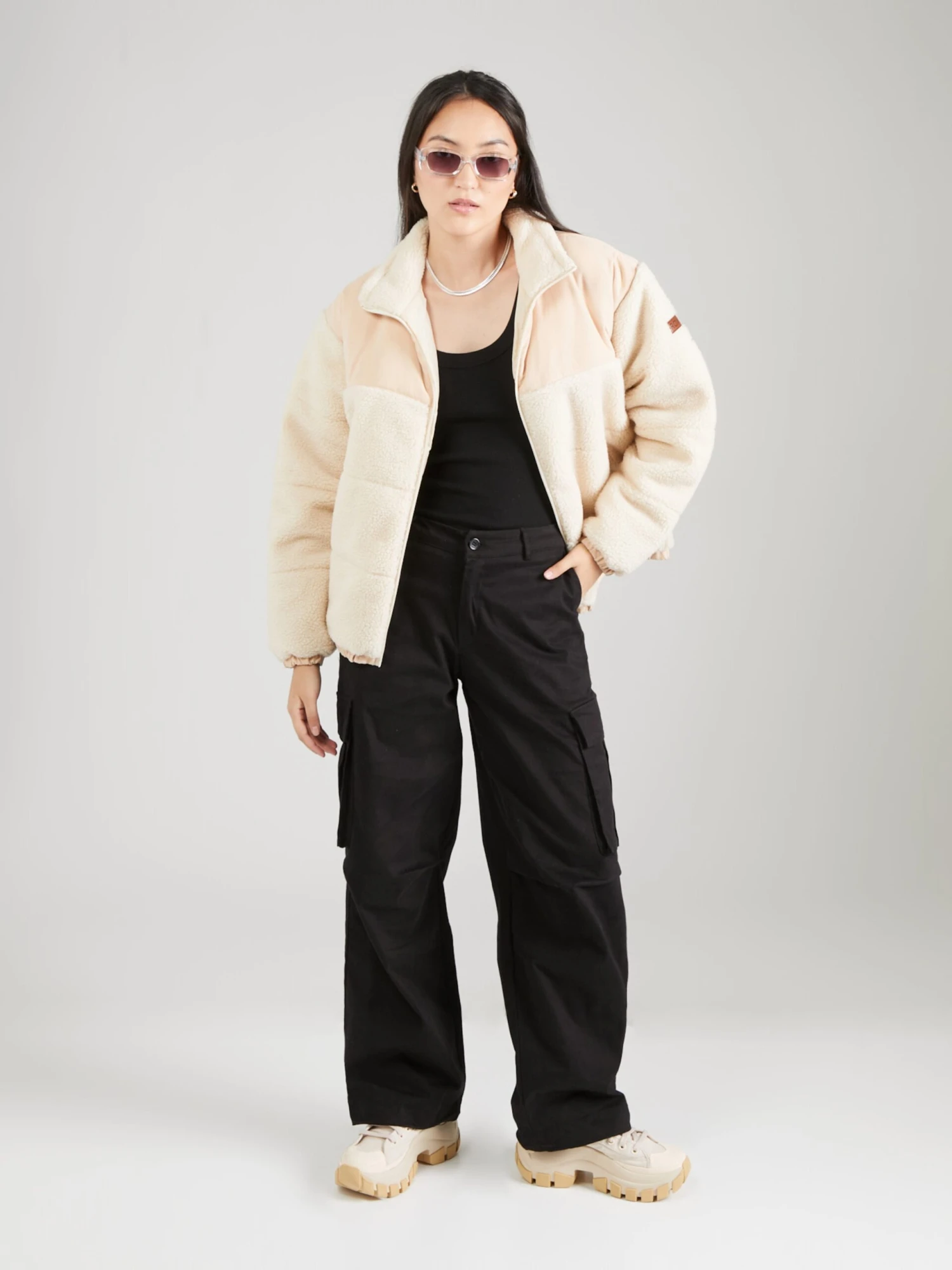 Roxy Tussenjassen Tussenjas Miracle Mile Dames Lichtbeige 7 Roxy Tussenjassen Tussenjas Miracle Mile Dames Lichtbeige - Afbeelding 5