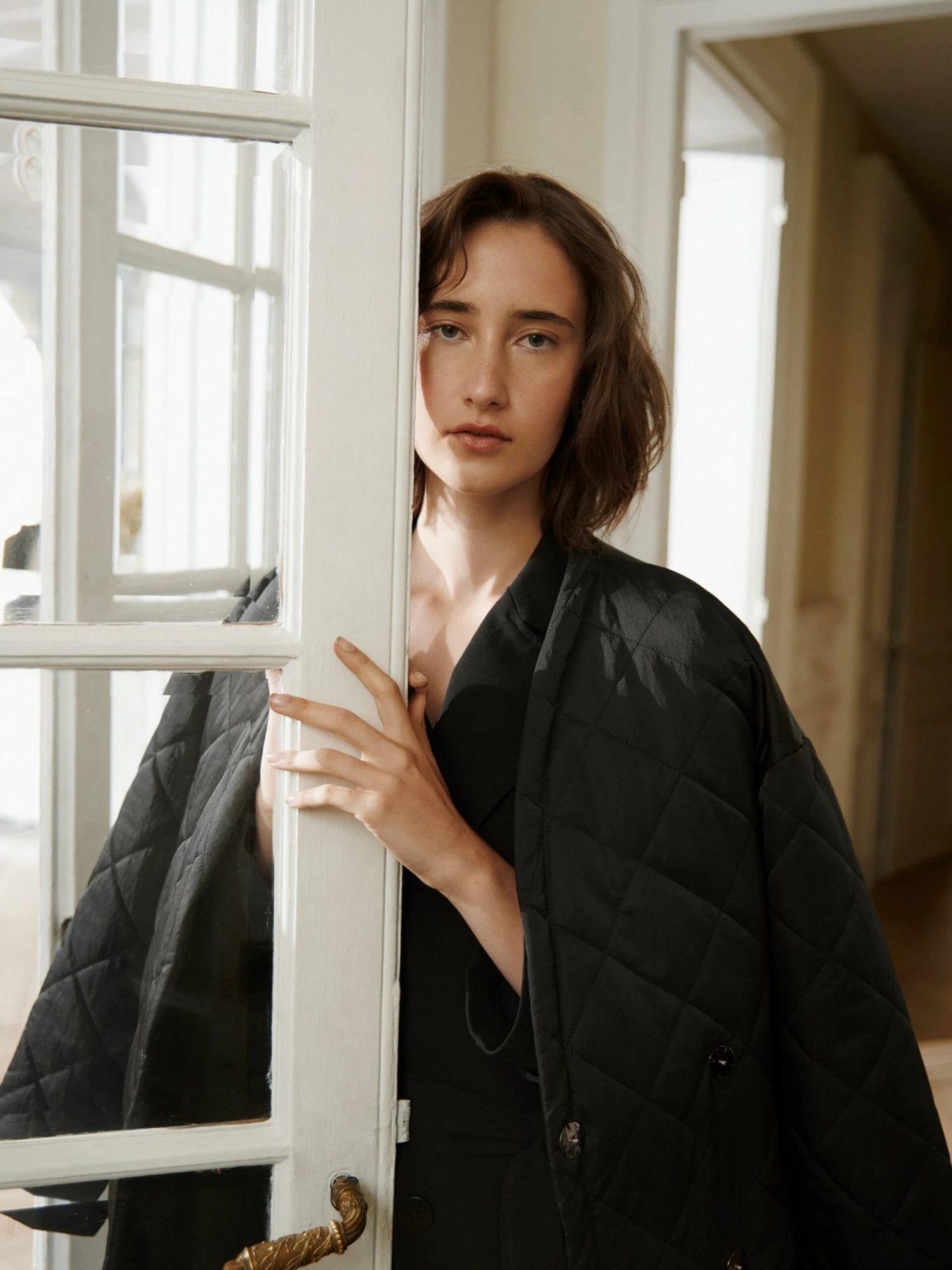 Tussenmantels Tussenmantel Hedda Dames Zwart 9 Tussenmantels Tussenmantel Hedda Dames Zwart - Afbeelding 7