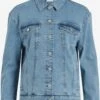 Vila Spijkerjasjes Tussenjas Fri Dames Blauw -Winterkledingwinkel Voor Dames eebfcc1c64ef335ea49431015c4199b5