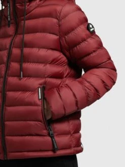 Khujo Winterjassen Winterjas Lona Shine Dames Roestrood -Winterkledingwinkel Voor Dames ef6c9ebcd7b9202465c7dd8df6090024