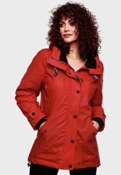 Navahoo Winterjassen Winterjas Lindraa Dames Cranberry -Winterkledingwinkel Voor Dames f0e92a3492d020212c6f329eda6f045f