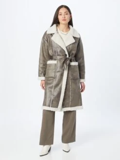 ONLY Wintermantels Wintermantel KAREN Dames Kaki -Winterkledingwinkel Voor Dames f112729de219c1cf797f37bb01553d2e