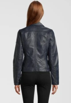 H.I.S Leren Jassen Tussenjas Dames Navy -Winterkledingwinkel Voor Dames f1cef97f4b162e0777ce0ca1373cd99e