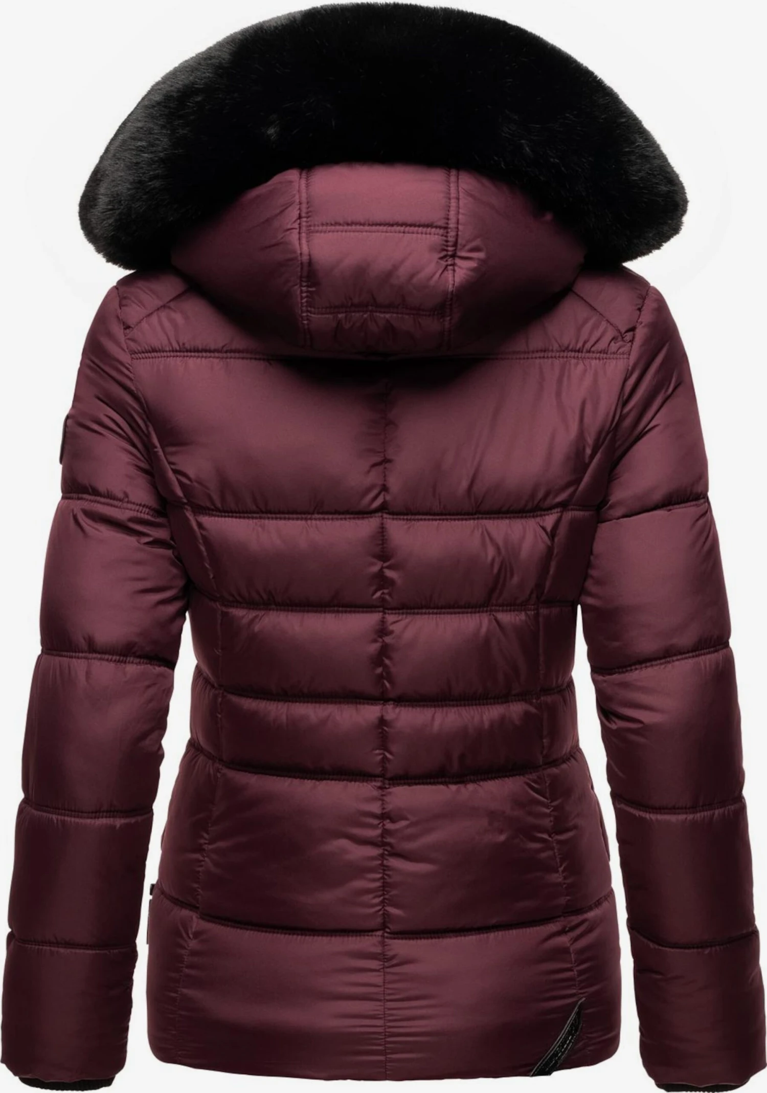 Marikoo Winterjassen Winterjas Loveleen Dames Bordeaux 5 Marikoo Winterjassen Winterjas Loveleen Dames Bordeaux - Afbeelding 3