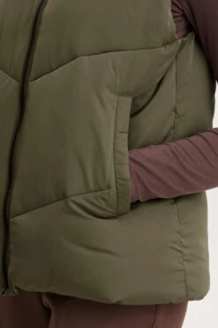 ICHI Bodywarmers Bodywarmer FRIZTA Dames Olijfgroen -Winterkledingwinkel Voor Dames f47746e6e98bf48660084924d8f776a1