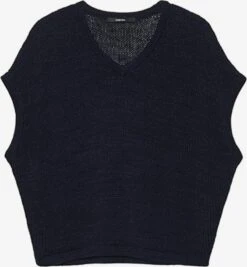 Someday Fijngebreide Truien Trui Tany Dames Navy