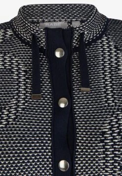 Vesten Gebreid Vest Dames Nachtblauw -Winterkledingwinkel Voor Dames f5460e1cefd99ac0ea101d1468249c4e