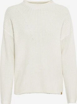 Camel Active Basic Truien Trui Dames Natuurwit