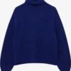 PULL & BEAR Coltruien Trui Dames Indigo -Winterkledingwinkel Voor Dames f6ff00427e0858d26e0f35490792ea31