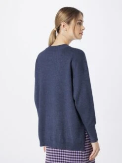 Oversized Truien Oversized Trui Dames Donkerblauw -Winterkledingwinkel Voor Dames f761c043467187242baaff39e6e2dcfd