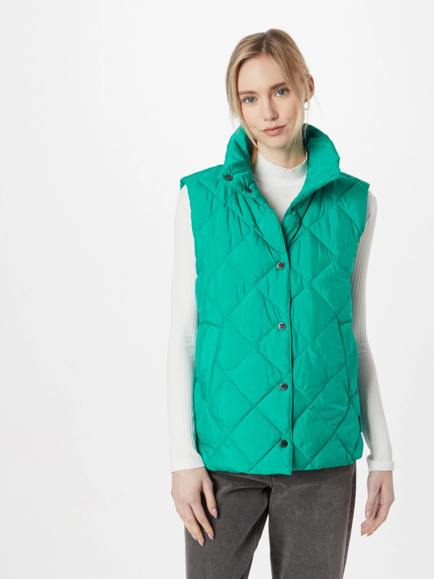 FREEQUENT Bodywarmers Bodywarmer OLGA Dames Groen 5 FREEQUENT Bodywarmers Bodywarmer OLGA Dames Groen - Afbeelding 3