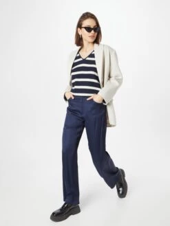 Fijngebreide Truien Trui Luba Dames Navy -Winterkledingwinkel Voor Dames f8e9e88a762703099011bc1fb20d5aa0