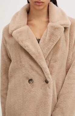 ICHI Wintermantels Wintermantel HAYA Dames Bruin -Winterkledingwinkel Voor Dames f8f796be7ea403187ecbd4d4eff35497