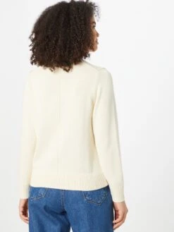 Gant Basic Truien Trui Dames Crème -Winterkledingwinkel Voor Dames f913f842594bb22475e43f403aa784a9