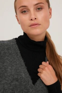 Truien Zonder Mouwen Trui PZASTRID Dames Grijs -Winterkledingwinkel Voor Dames fbbee88ebd59ff4d206bfeb016b0b239